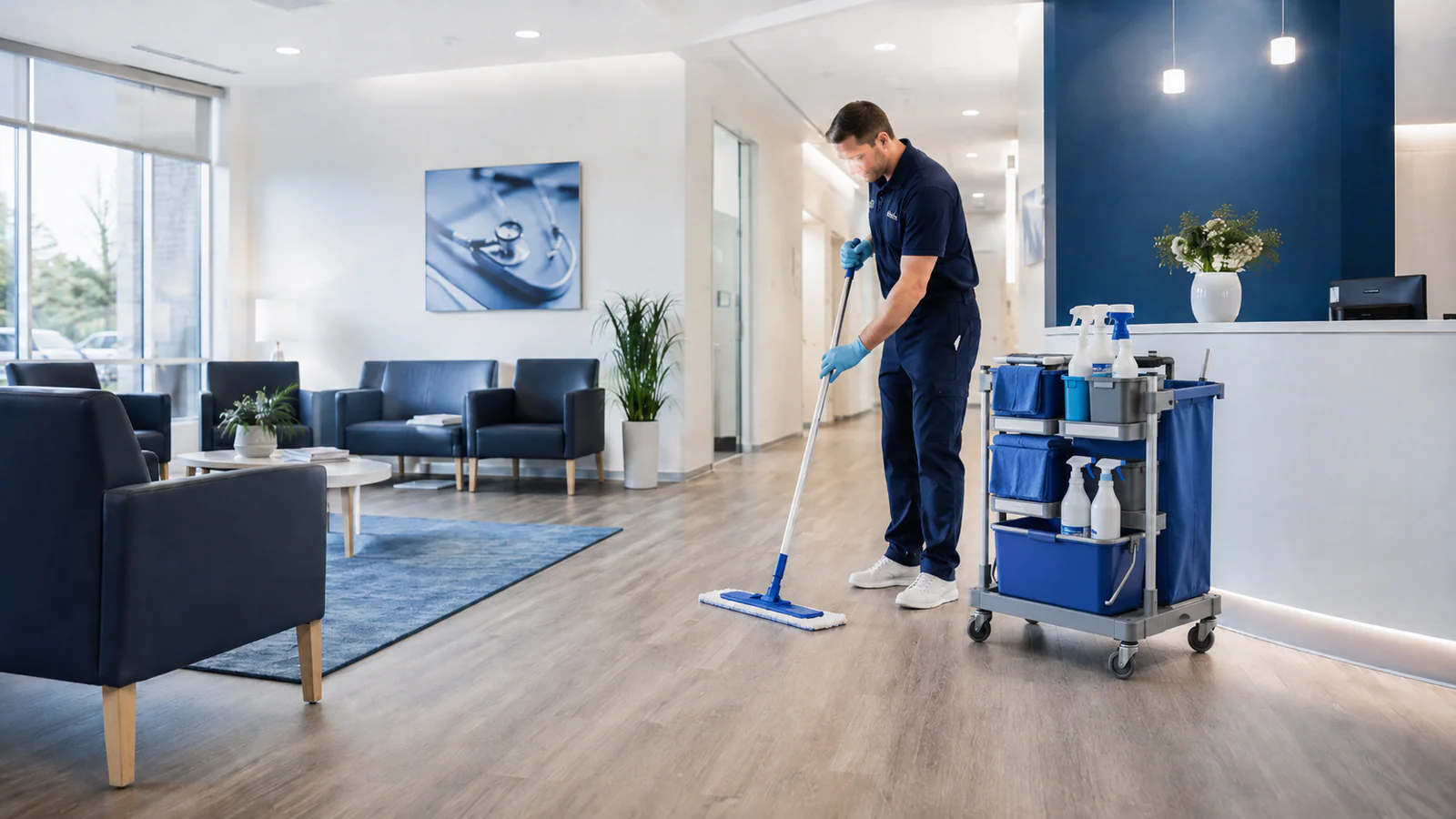 Spezialisierte Praxisreinigung von AP Clean Services